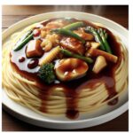 オープン行列・三山凌輝の『親父のあんかけパスタ』！プリン高い！B級グルメ？探訪